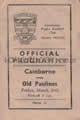 Camborne Old Paulines 1956 memorabilia